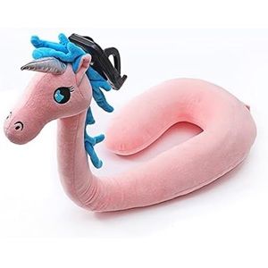 Neck pillow with phone holder